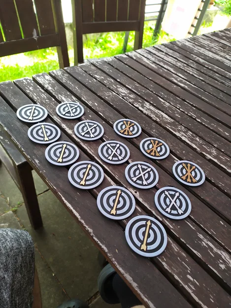 Huy chương bắn cung (Archery medals) - Image 1