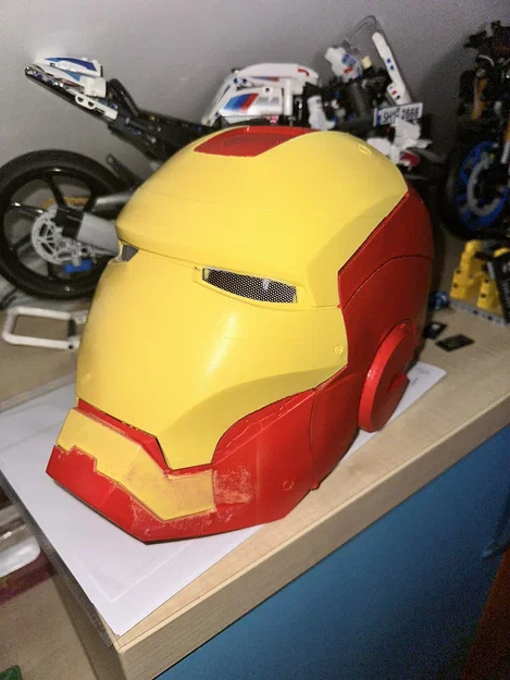 Mũ Iron Man MK3 Bản Cũ (Old Iron Man Helmet MK3) - Image 2