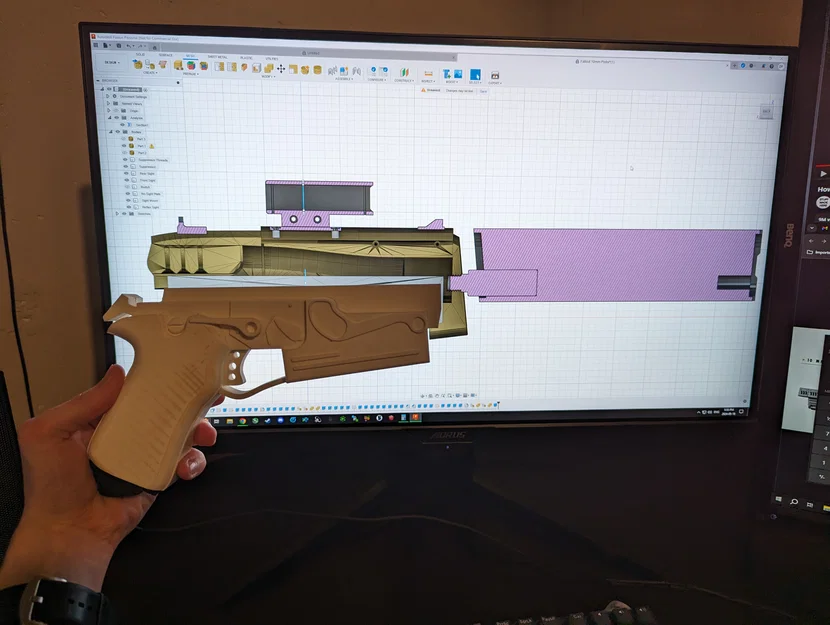 Súng Fallout 10mm Pistol (FO4) - Image 3