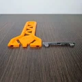 Dụng cụ cạo bàn in 3D Prusa với lưỡi thay thế tiết kiệm nhựa - Thumbnail 2