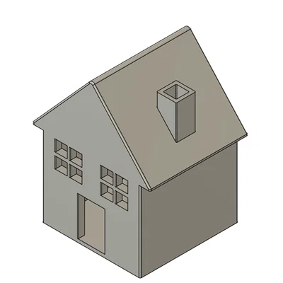 Mô hình ngôi nhà tí hon (Mini House V2) dễ thương dùng trang trí