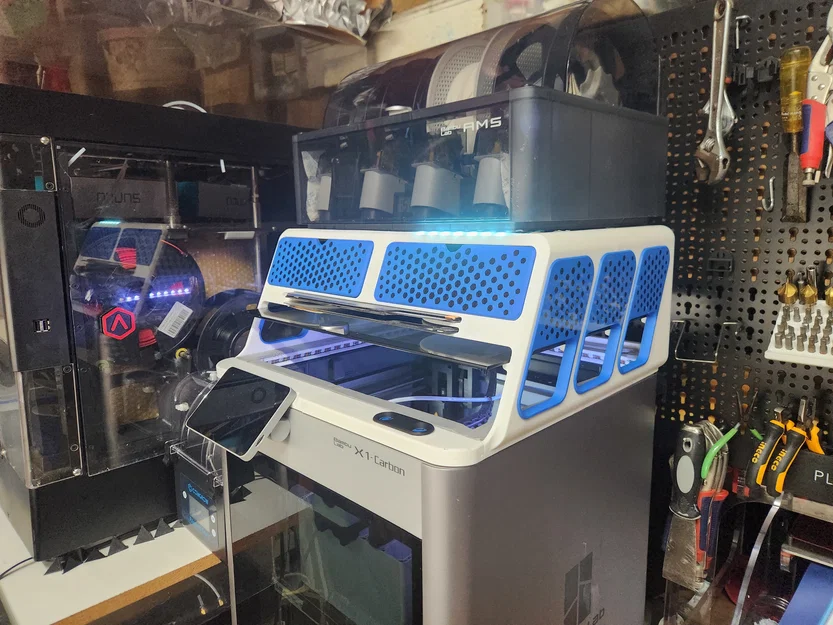 AMS Riser R2 Drawer, Plate, and light – Riser AMS có ngăn kéo, plate & đèn - Image 2