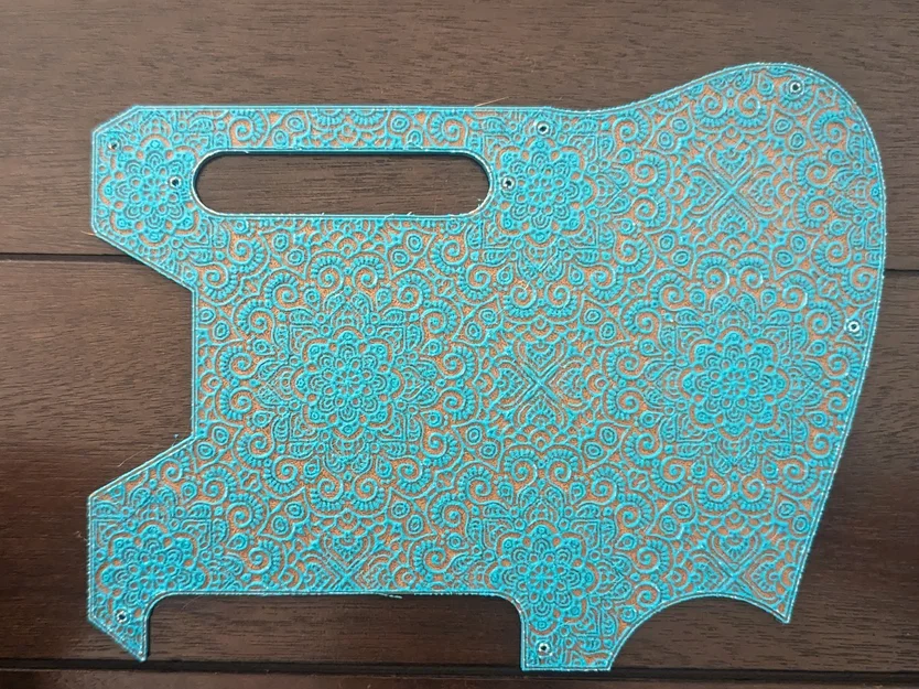Telecaster Mandala Pickguard - Hueforge - Image 2
