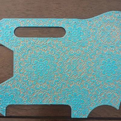 Telecaster Mandala Pickguard - Hueforge