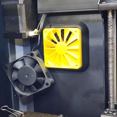 Creality K1 Rear Fan Static Pressure Booster – Tăng áp quạt sau, giảm ồn
