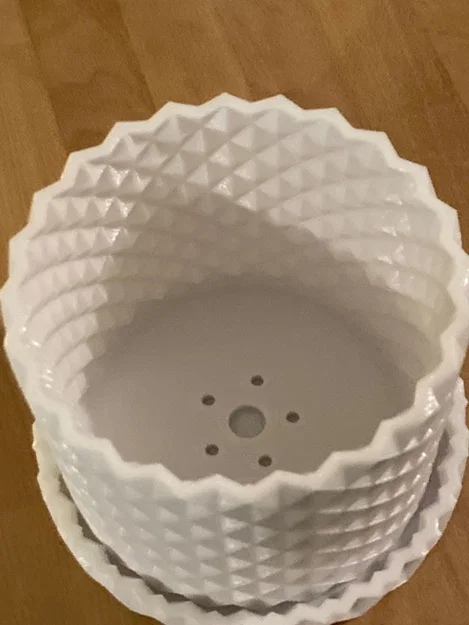 Planter #7 - Chậu Knurled Tessellation - Image 2