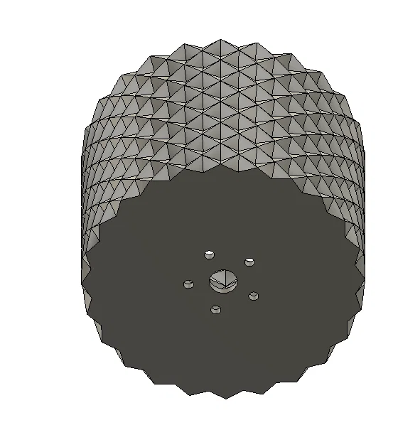 Planter #7 - Chậu Knurled Tessellation - Image 4