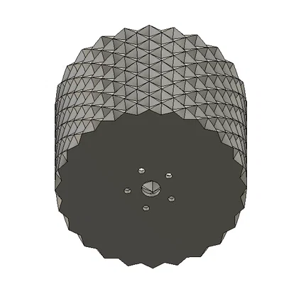 Planter #7 - Chậu Knurled Tessellation
