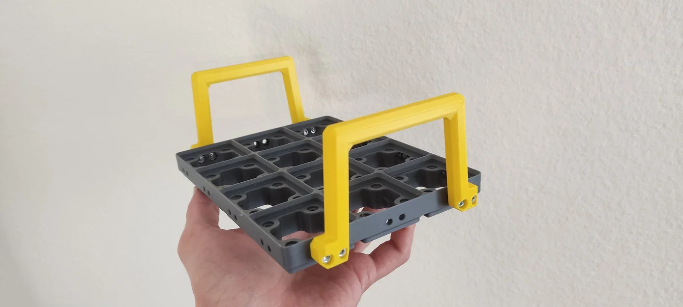 Tay cầm cho baseplate Gridfinity Stackable Modular - Image 1