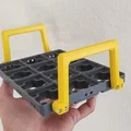 Tay cầm cho baseplate Gridfinity Stackable Modular - Thumbnail 1