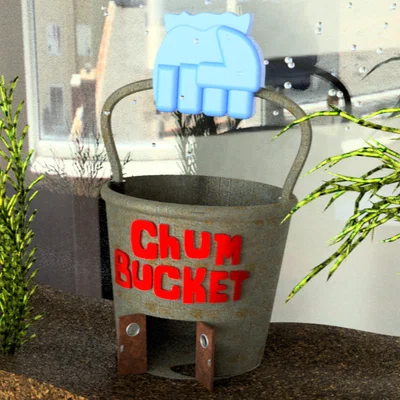 Chum Bucket của Plankton (SpongeBob) cho bể cá