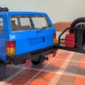 Cản sau MN78 tỉ lệ 1/12 kèm giá treo bánh dự phòng - Thumbnail 6