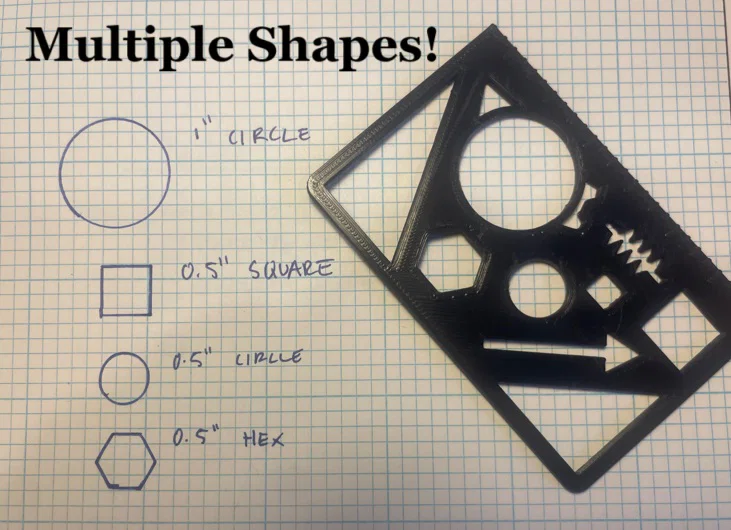 Stencil phác thảo bỏ ví (Wallet Sketch Stencil) - Image 2