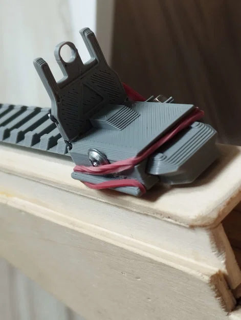 Bộ Picatinny rail flip-up iron sights - Image 3