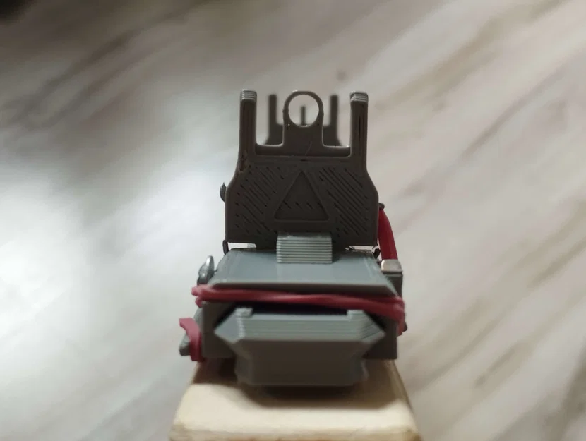 Bộ Picatinny rail flip-up iron sights - Image 4