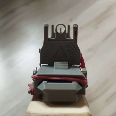 Bộ Picatinny rail flip-up iron sights
