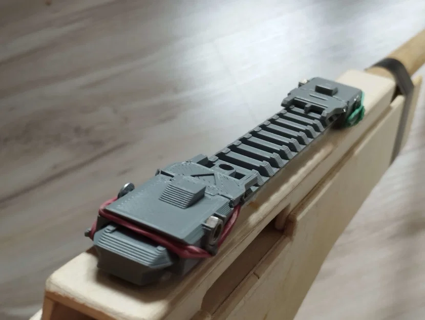 Bộ Picatinny rail flip-up iron sights - Image 5