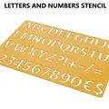 Stencil: Bảng chữ cái, ký tự và chữ số - Thumbnail 1