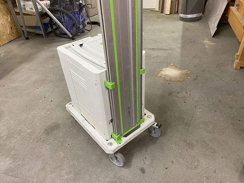Giá đỡ Guide Rail cho Systainer T-Loc I-V (Tanos/Festool/Berner/Metabo...) - Image 2