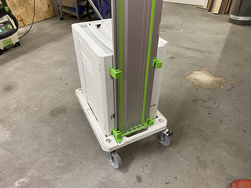 Giá đỡ Guide Rail cho Systainer T-Loc I-V (Tanos/Festool/Berner/Metabo...) - Image 4