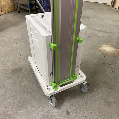 Giá đỡ Guide Rail cho Systainer T-Loc I-V (Tanos/Festool/Berner/Metabo...)