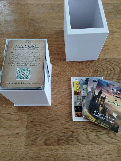 Kingdom Legacy - Feudal Kingdom - Hộp đựng bài (sleeved) cho card game - Image 2