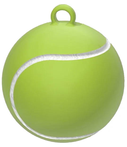 Móc khóa hình quả bóng tennis in 3D độc đáo - Image 1