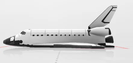 Mô Hình Tàu Vũ Trụ 3D (Space Shuttle) Tinh Tế Cho Người Mới Bắt Đầu - Image 1