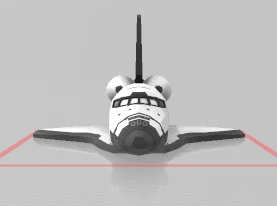 Mô Hình Tàu Vũ Trụ 3D (Space Shuttle) Tinh Tế Cho Người Mới Bắt Đầu - Image 2