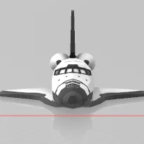 Mô Hình Tàu Vũ Trụ 3D (Space Shuttle) Tinh Tế Cho Người Mới Bắt Đầu