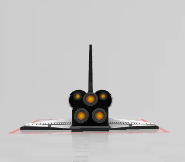 Mô Hình Tàu Vũ Trụ 3D (Space Shuttle) Tinh Tế Cho Người Mới Bắt Đầu - Image 3