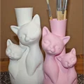 Mẫu in 3D bình hoa hình mèo (Cats Vase) trang trí nhà cửa siêu xinh - Thumbnail 6