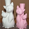 Mẫu in 3D bình hoa hình mèo (Cats Vase) trang trí nhà cửa siêu xinh - Thumbnail 7