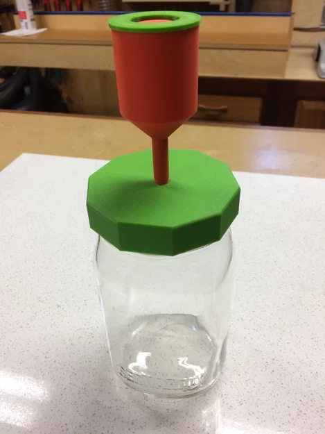 Nắp hũ Mason và airlock để lên men - Image 1