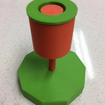 Nắp hũ Mason và airlock để lên men