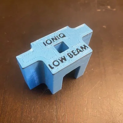 Tool thay bóng đèn cos Hyundai Ioniq (Low Beam) dùng với cần siết 1/4"