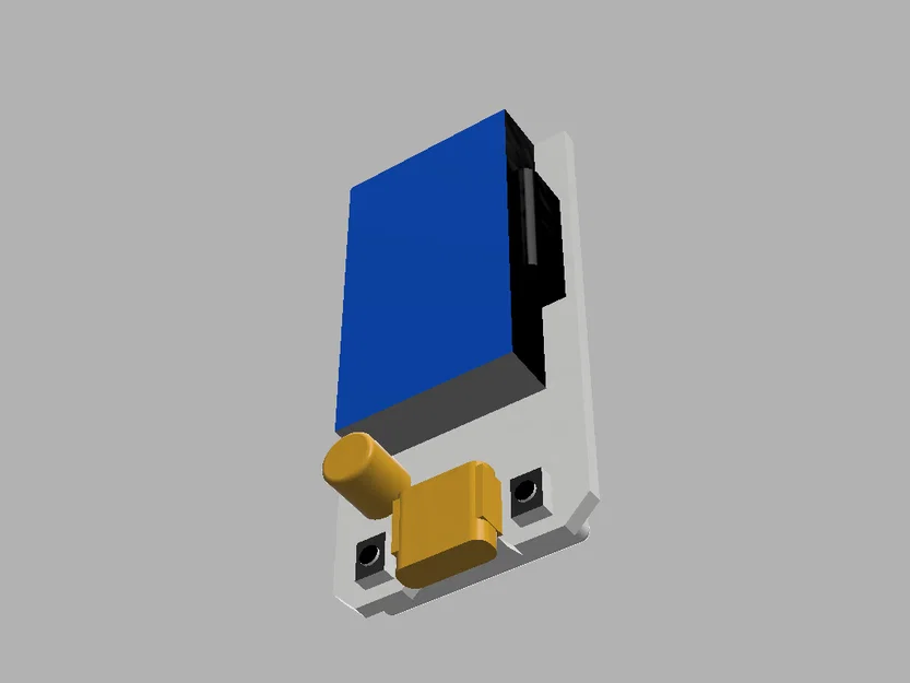 Mô hình 3D Heltec LoRaWan V3 Plug giúp thiết kế case nhanh chóng - Image 1