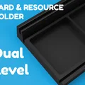 Game-easy - Khay đựng thẻ & token/tài nguyên 2 tầng (DUAL LAYER) - Thumbnail 1