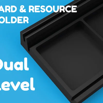 Game-easy - Khay đựng thẻ & token/tài nguyên 2 tầng (DUAL LAYER)