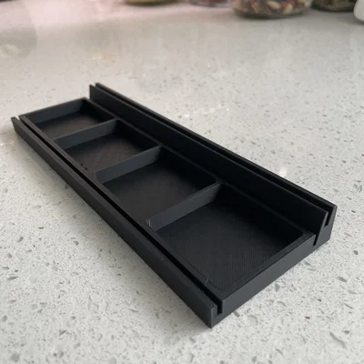 Game-easy - Khay đựng thẻ & token/tài nguyên 2 tầng (DUAL LAYER)