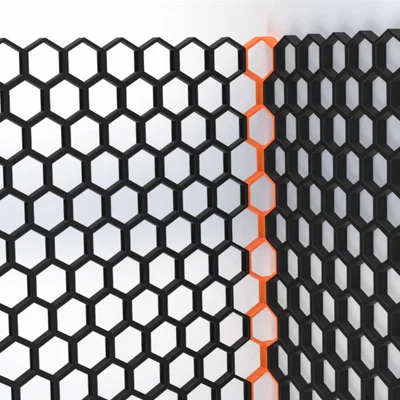 Khớp nối góc HSW (Hexagon Storage Wall) - Kết nối bảng treo tổ ong