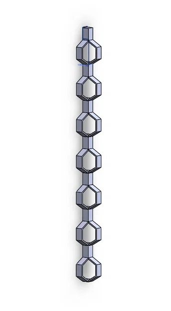 Khớp nối góc HSW (Hexagon Storage Wall) - Kết nối bảng treo tổ ong - Image 2