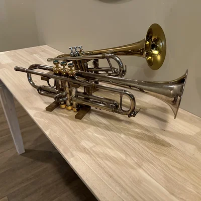 Giá đỡ kèn Trumpet dạng phẳng (Trumpet Stand - Flat) in 3D