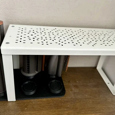 Bracket cho các đầu Dyson Airwrap (vừa dưới kệ IKEA VARIERA)