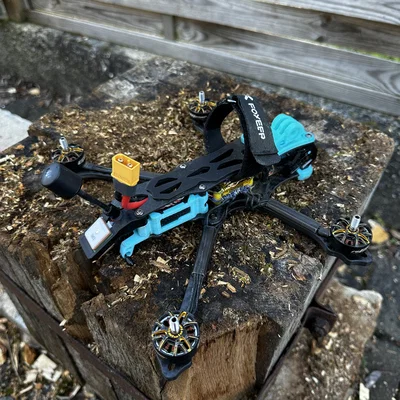 Giá đỡ Antenna & GPS (TBS M8) cho Foxeer Mega 5 FPV Drone