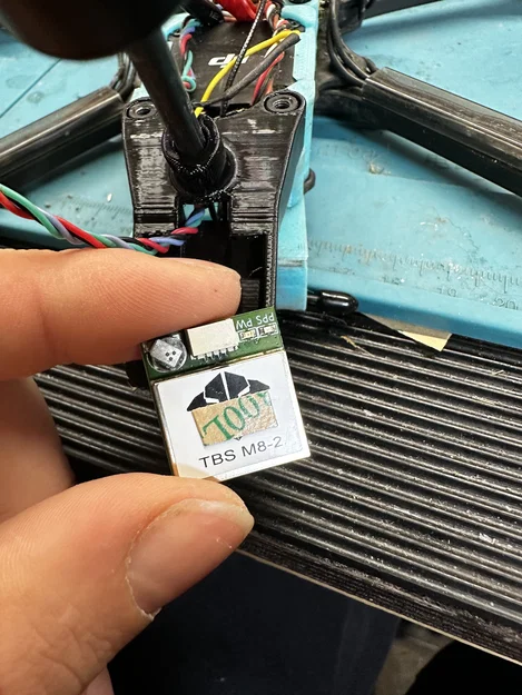 Giá đỡ Antenna & GPS (TBS M8) cho Foxeer Mega 5 FPV Drone - Image 3