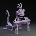 Mô hình 3D Randall Boggs tại bảng điều khiển - Monsters Inc. - Thumbnail 1