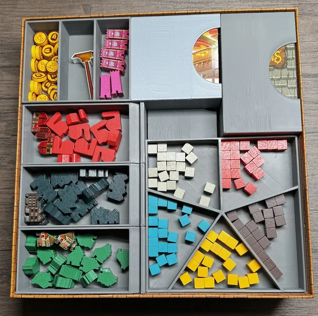 Tiny Towns Organizer (remix) – Khay sắp xếp cho Tiny Towns - Image 2