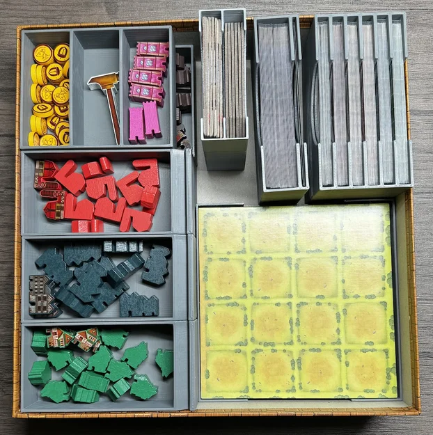 Tiny Towns Organizer (remix) – Khay sắp xếp cho Tiny Towns - Image 3