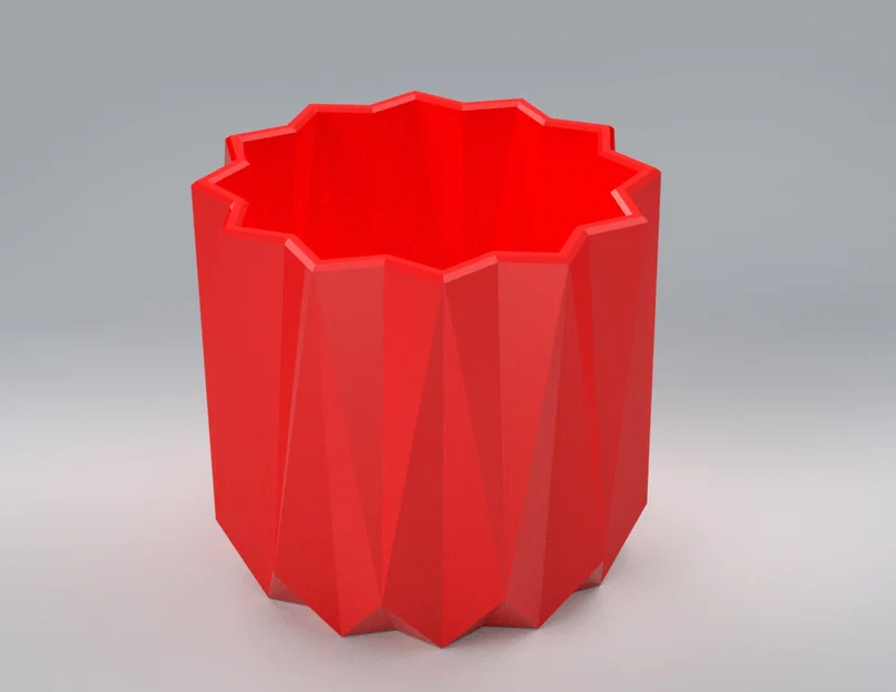 Chậu Cây Đa Giác Trang Trí Để Bàn (Decorative Plant Pot) - Image 2